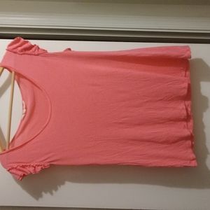 Old navy ruffled sleeve shirt